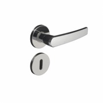 Fechadura Pado Concept Roseta Redonda 401i Cromada Interna - Casa das Fechaduras