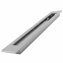 Puxador Concha de Embutir União Mundial  15cm Cromada - Casa das Fechaduras