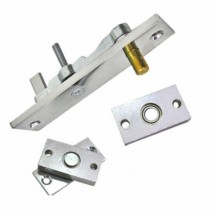 Dobradiça Pivotante União Mundial Com Rolamento Cromada - Casa das Fechaduras